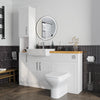 Oliver White Shaker Fitted Furniture Combination with Tall Boy Storage