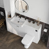 Oliver White Shaker Fitted Furniture Combination with Tall Boy Storage