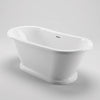 1700mm Freestanding Boat Bath with Plinth Chester