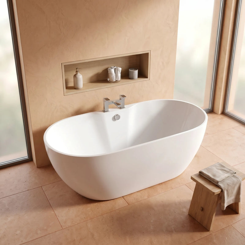 1655 x 740 Freestanding Bath Alani