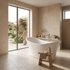 1800 x 800 Bath with Surround White Bow