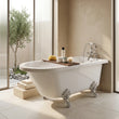 1700 x 750mm Freestanding Shower Bath with Feet Hartwell