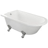 1700 x 750mm Freestanding Shower Bath with Feet Hartwell