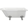 1700 x 750mm Freestanding Shower Bath with Feet Hartwell