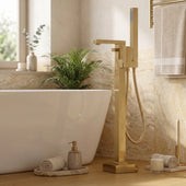Freestanding Bath Shower Mixer with Handset Slade