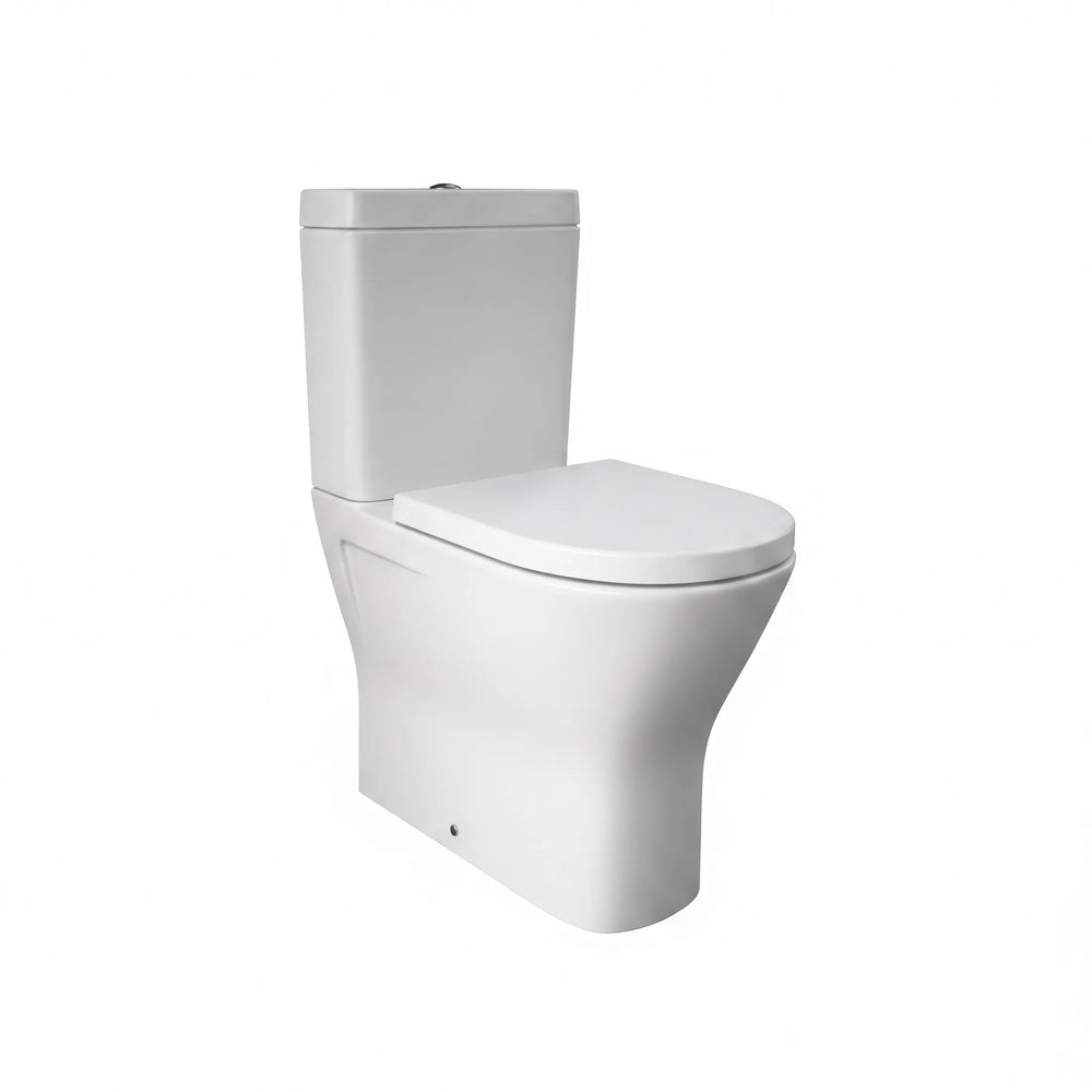 Form Comfort Height Closed Back Rimless Toilet