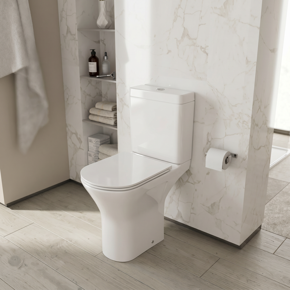 Form Comfort Height Open Back Toilet