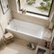 Galaxy Whirlpool Bath: Single Ended, 1800 x 800mm,  16 Jets
