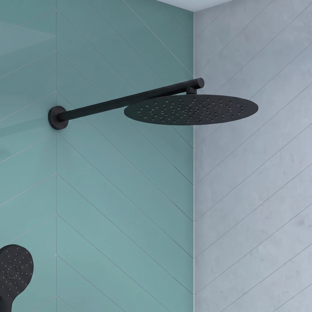 Round Shower Arm Tweed