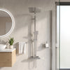 Square Shower Kit Exposed Valve, Rail, Head & Handset Twiss