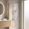Square Shower Kit Exposed Valve, Rail, Head & Handset Twiss