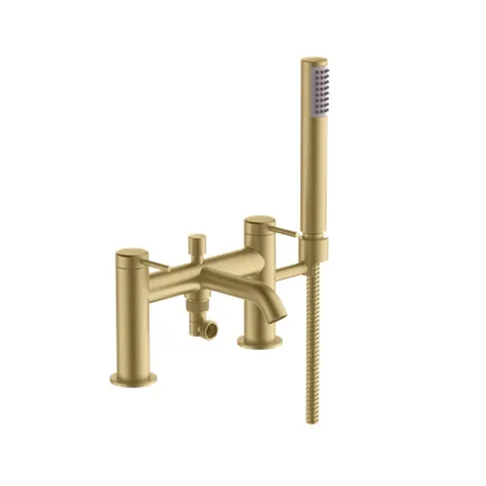 Hoxton Bath/Shower Mixer 2th Brushed Brass
