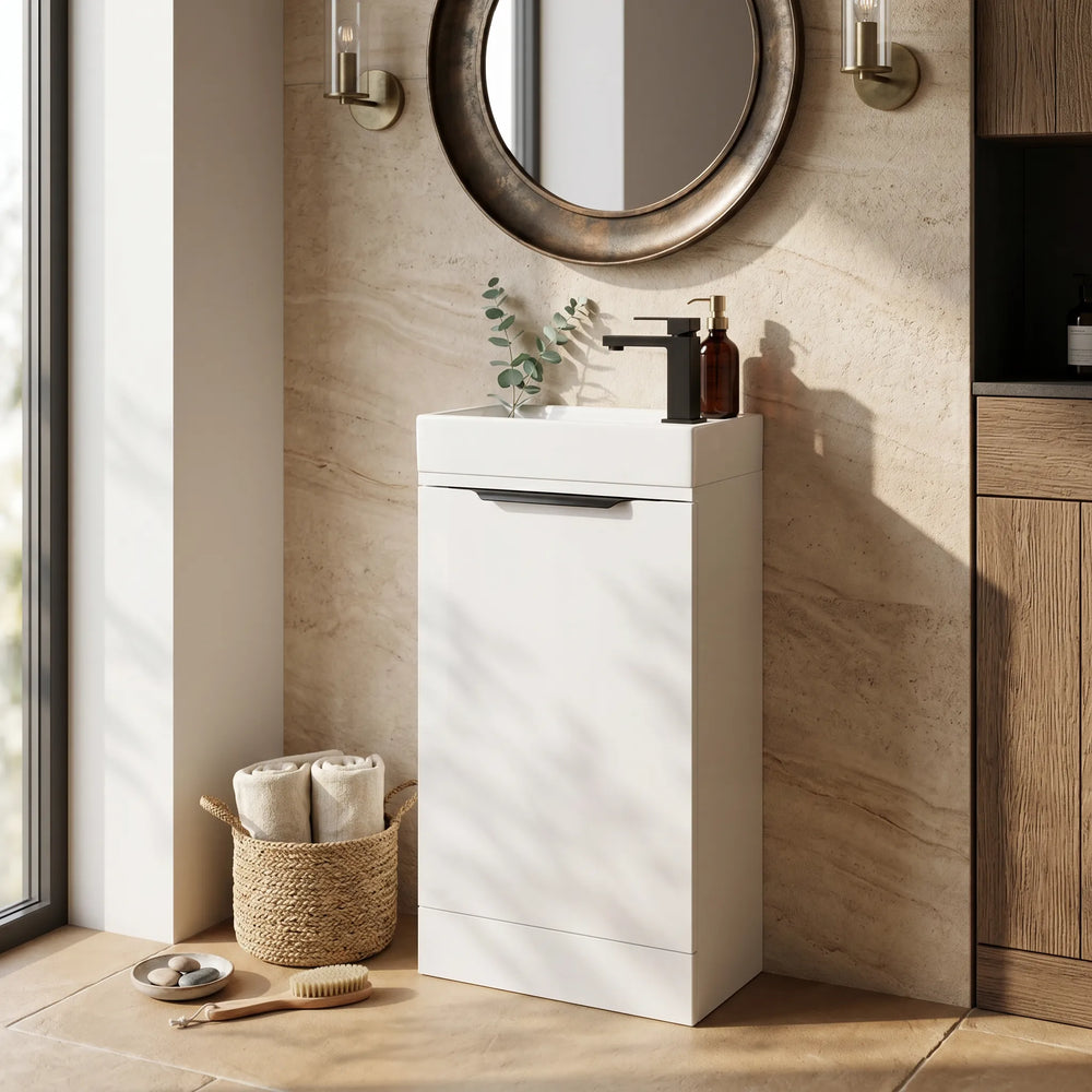 Fiord Inset Cloakroom Basin