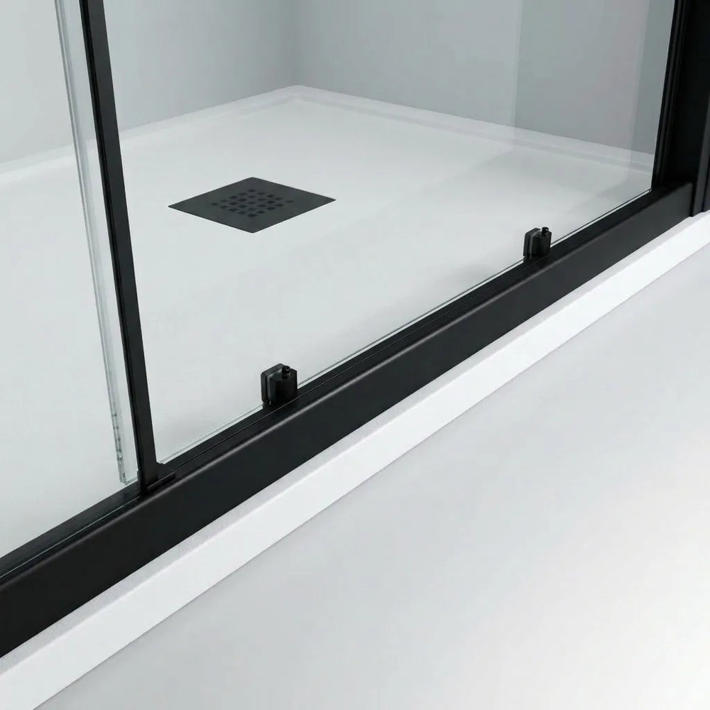 1200mm x 800mm Standard Height 2 Door Offset Quadrant Radiant