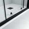 1200mm x 800mm Standard Height 2 Door Offset Quadrant Radiant