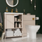 Linnea Cashmere Suite with 600mm Vanity and Back-to-wall Toilet Unit