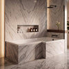 1500/1700 x 700mm L Shaped Shower Bath
