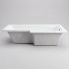 1500/1700 x 700mm L Shaped Shower Bath