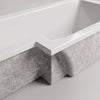 1500/1700 x 700mm L Shaped Shower Bath