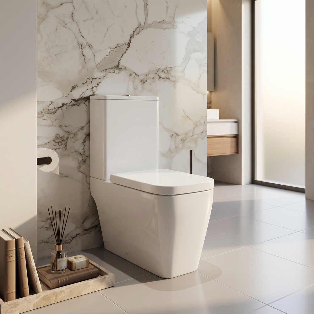 Laverne Rimless Close Coupled Toilet