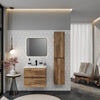 Marilyn Tobacco Oak 600 Wall Hung Vanity Unit