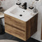 Marilyn Tobacco Oak 600 Wall Hung Vanity Unit