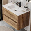 Marilyn Tobacco Oak 800 Wall Hung Vanity Unit