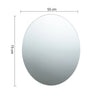 Oval Mirror 55 x 75cm