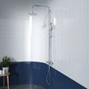 Round Exposed Shower Column with Valve, Rail, Head & Handset Petteril