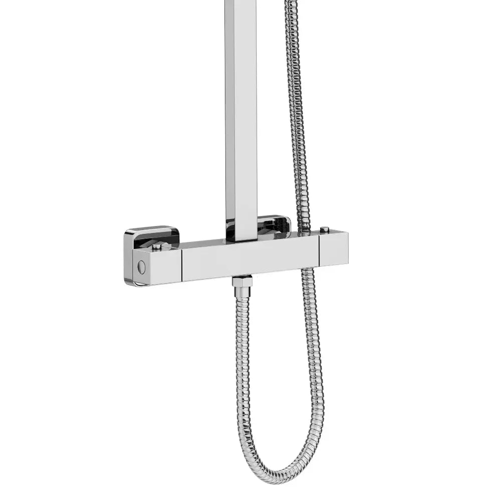 Exposed Valve & Riser Kit Chrome Stark Cube