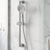 Round Handset Kit with Slide Rail & Hose Tweed