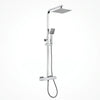 Square Deluxe Premium Exposed Thermostatic Shower Kit Twiss
