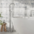 Core Freestanding Bath Shower Mixer Chrome