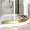 1200mm x 900mm Semi Frameless Offset Quadrant Odessa