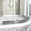 1200mm x 900mm Semi Frameless Offset Quadrant Odessa