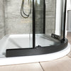1200mm x 900mm Semi Frameless Offset Quadrant Odessa