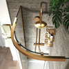 1200mm x 800mm Semi Frameless Offset Quadrant Odessa