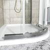 1200mm x 800mm Semi Frameless Offset Quadrant Odessa
