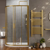 1200mm x 900mm Standard Height 2 Door Offset Quadrant Radiant