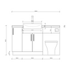 Oliver Modern Oak Fitted Furniture Combination