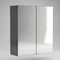 Oliver Mirror Cabinet 2-Door Complete 600mm Anthracite