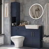 Oliver Modern Blue Fitted Furniture Combination with Tall Boy Storage