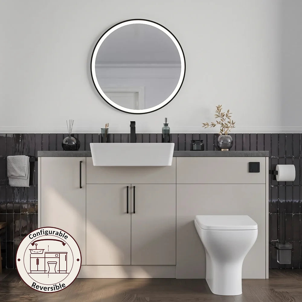 Oliver Modern Cashmere Fitted Furniture Combination