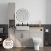 Oliver Modern Cashmere Fitted Furniture Combination with Tall Boy Storage