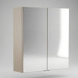 Oliver Mirror Cabinet 2-Door 600mm Cashmere