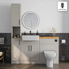 Oliver Cashmere Shaker Fitted Furniture Combination with Tall Boy Storage