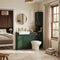 Oliver Modern Green Fitted Furniture Combination with Tall Boy Storage