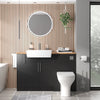 Oliver Modern Black Fitted Furniture Combination