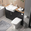 Oliver Modern Black Fitted Furniture Combination