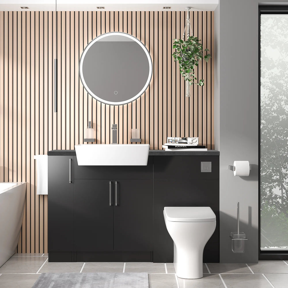 Oliver Modern Black Fitted Furniture Combination